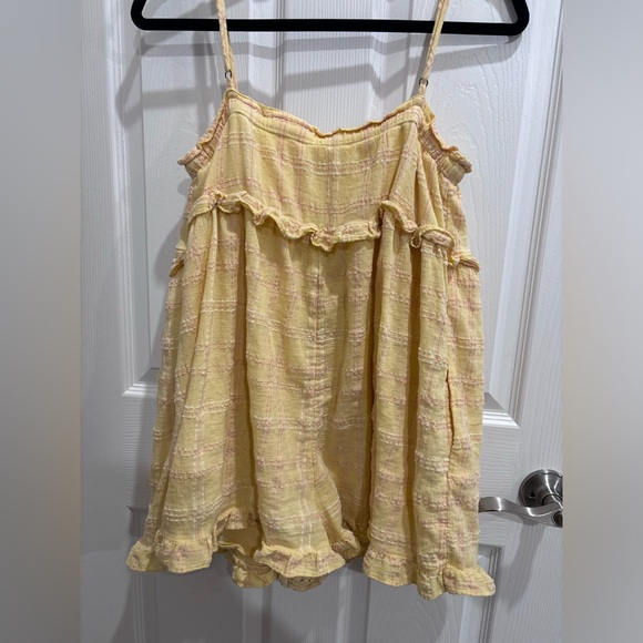 Urban Outfitters Yellow and Pink Romper - Picture 4 of 6